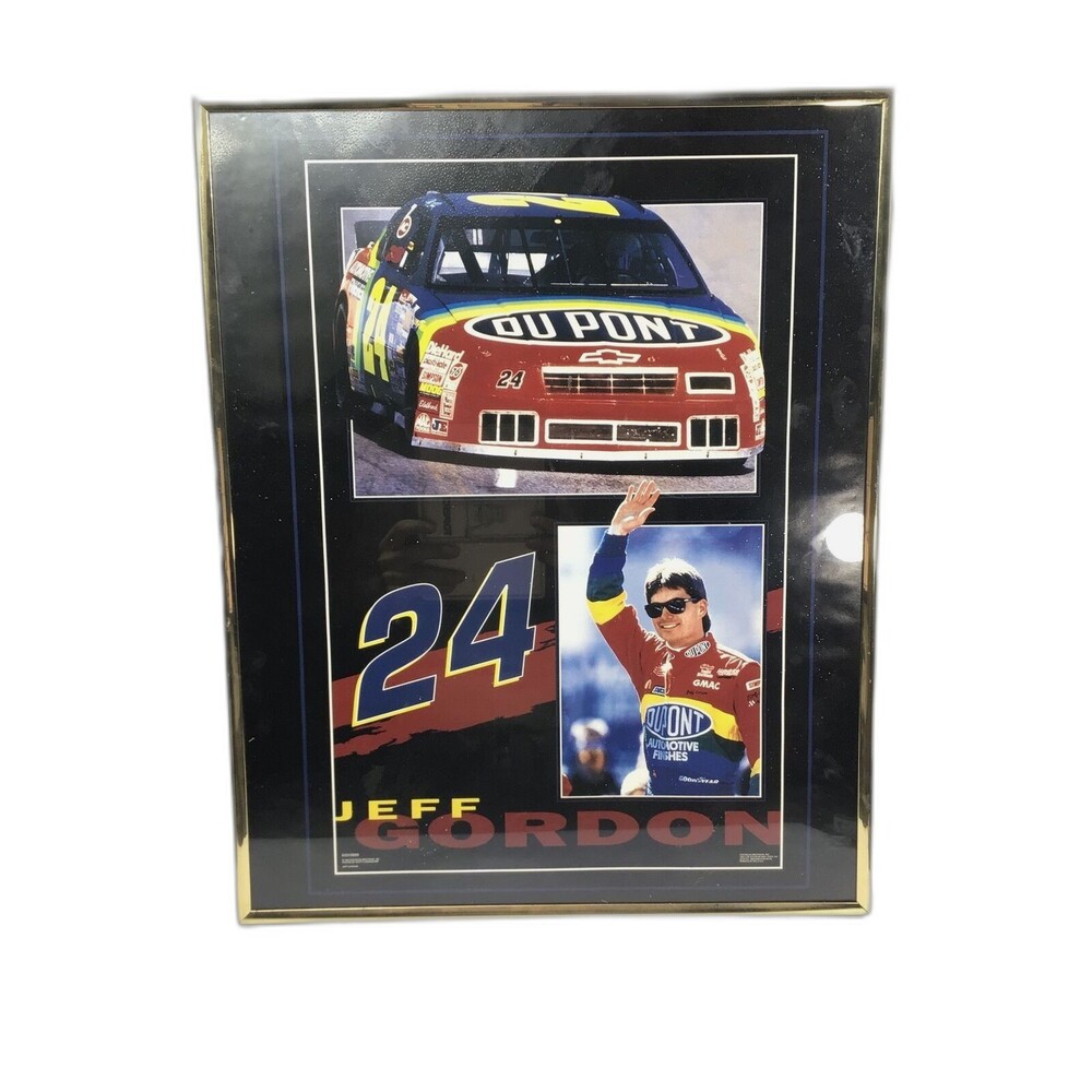 1994 Jeff Gordon Poster 16x20 Costacos Bros On Cardboard/Racing/Car/Vintage